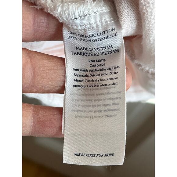 Faherty Isha Dream Cotton Gauze Mini Dress Stripe Sleeveless XS Tuckernuck EUC - Picture 8 of 9